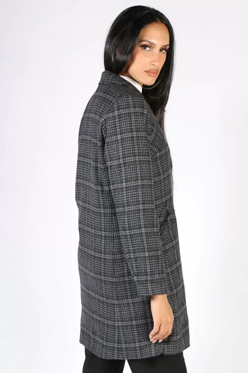 VERGE Terrace Coat In Check