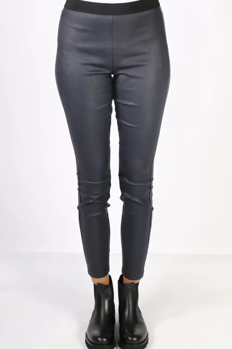 LOUNGE THE LABEL Waxed Stretch Perugia Pant By Lounge In Ink