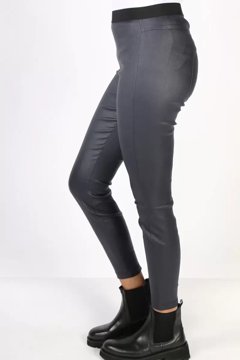 LOUNGE THE LABEL Waxed Stretch Perugia Pant By Lounge In Ink