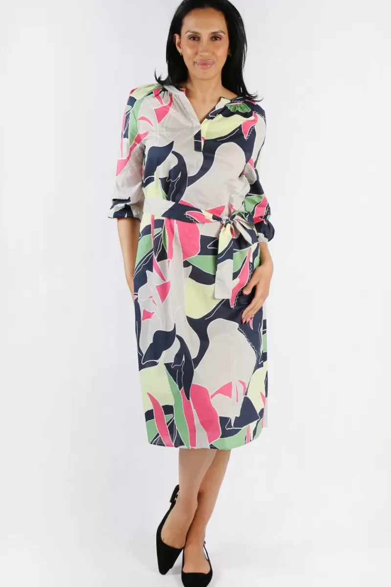 YARRA TRAIL Abstract Print Dress