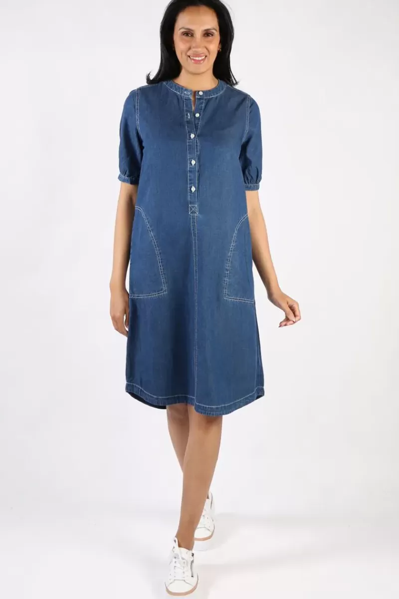 YARRA TRAIL Maya Dress In Denim