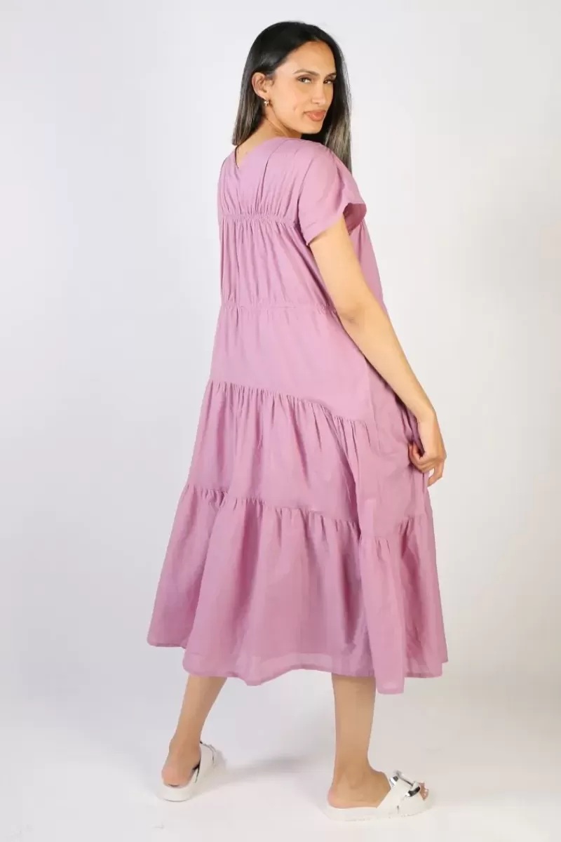 YARRA TRAIL Wisteria Teired Dress