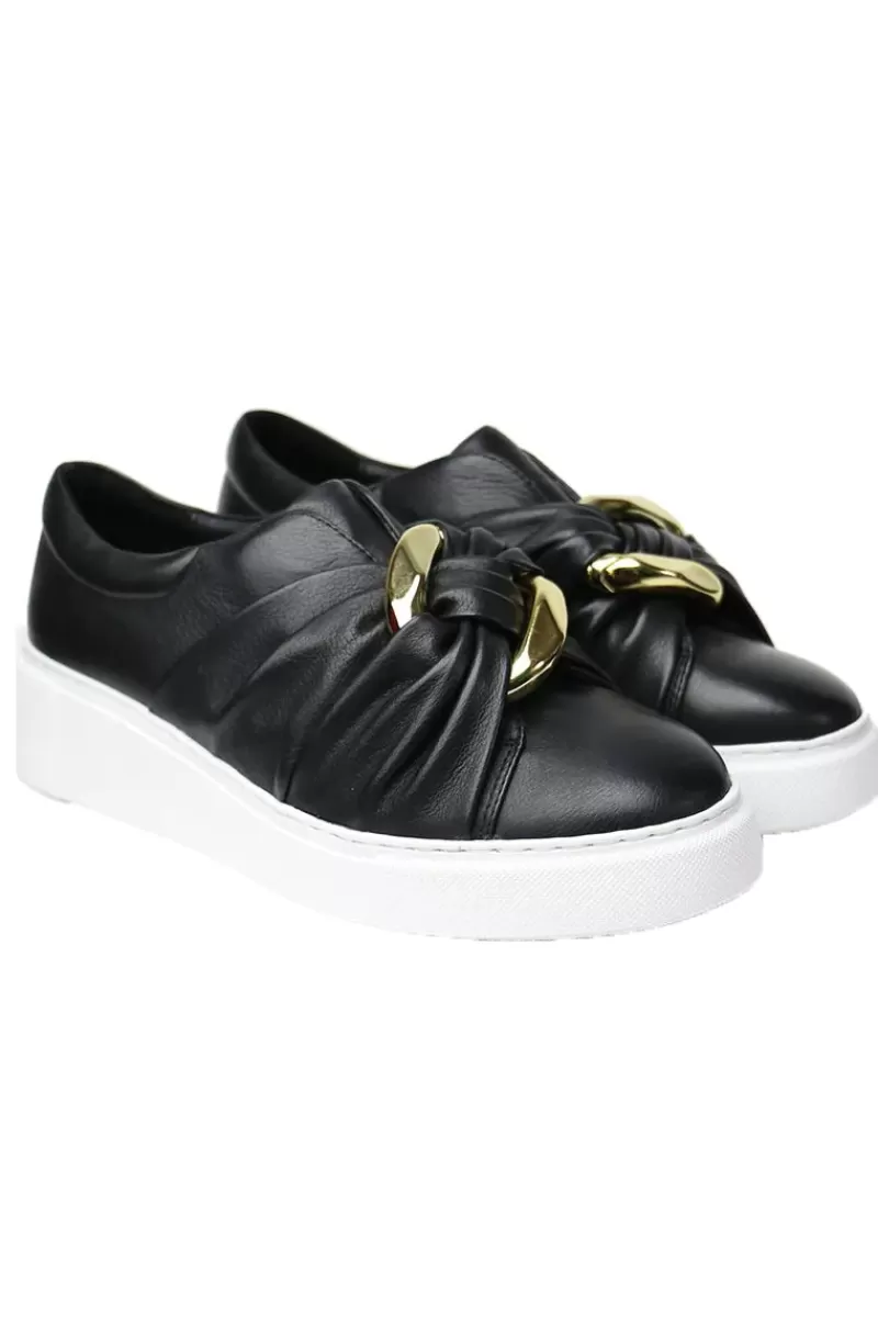 DJANGO & JULIETTE Yolla Sneaker By In Black